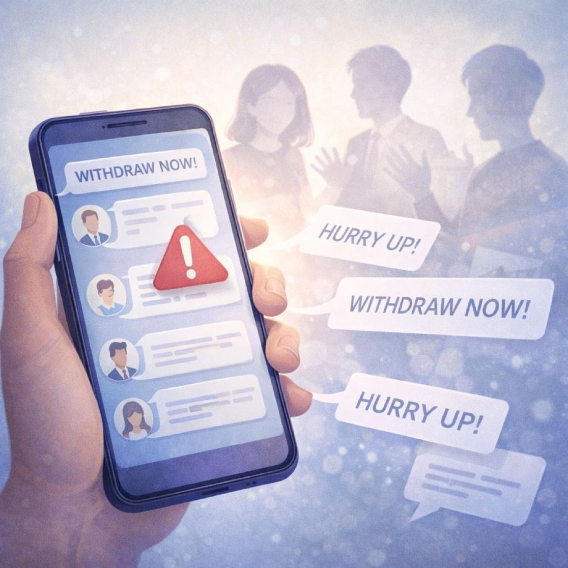 詐欺に遭ってから冷静に